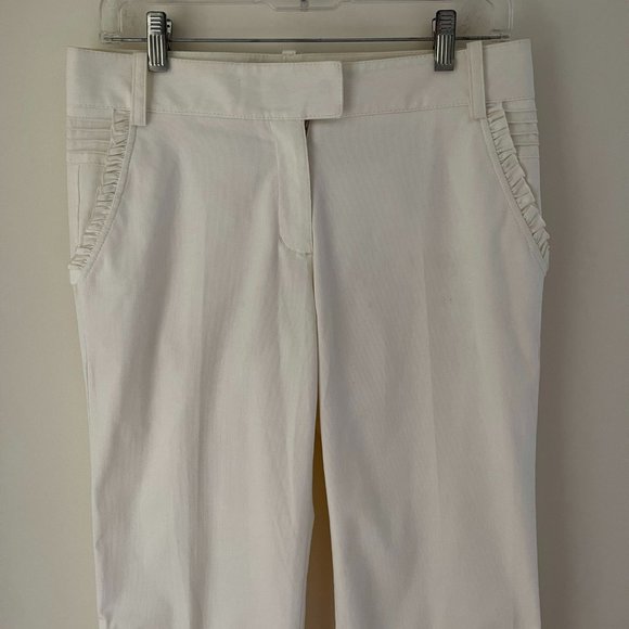 Development Ruffle Pocket Cream Pant - Picture 5 of 6